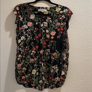 LOFT cap sleeve blouse